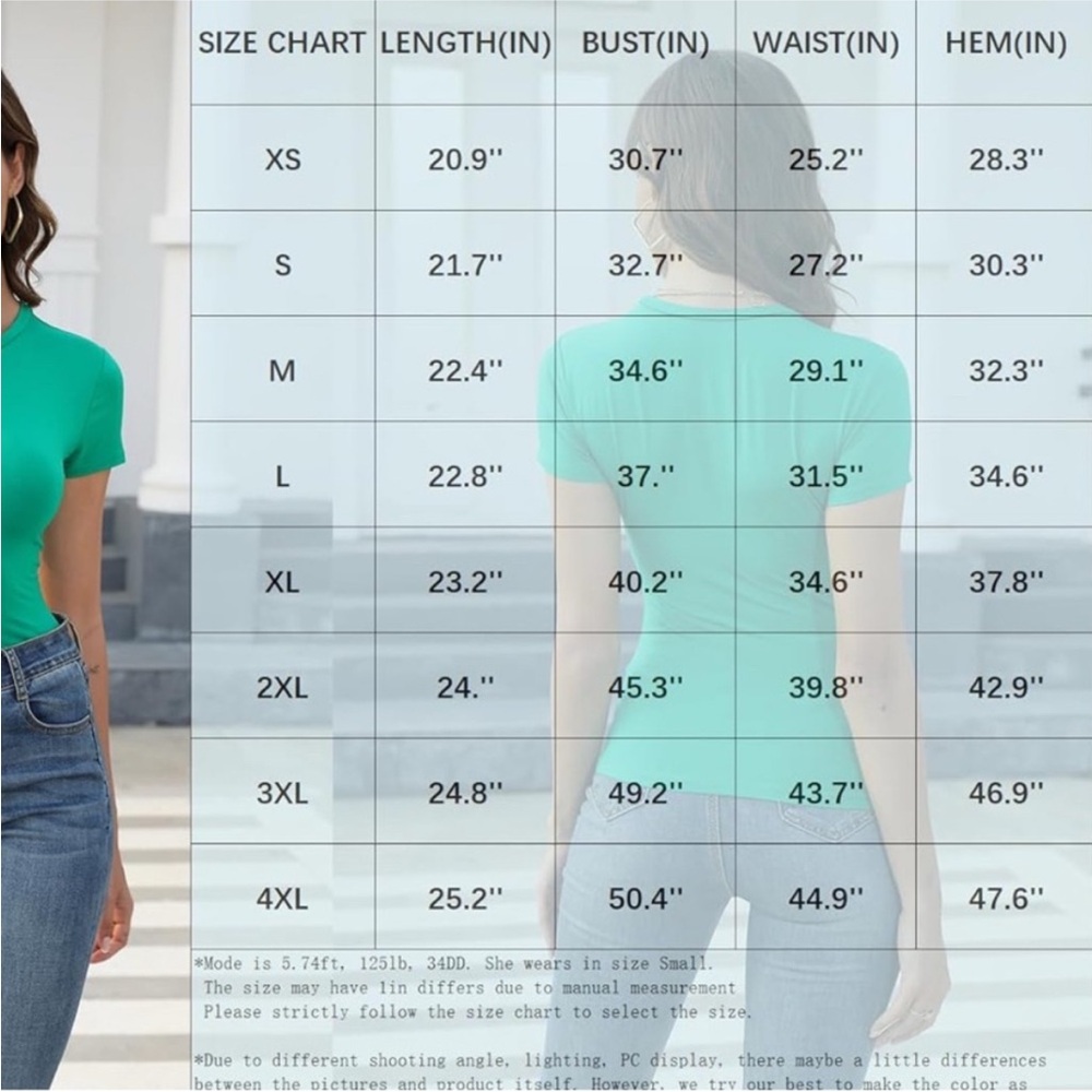 Amazon Women's Short Sleeve Tees - Vibrant Mix - Picture 10 of 10